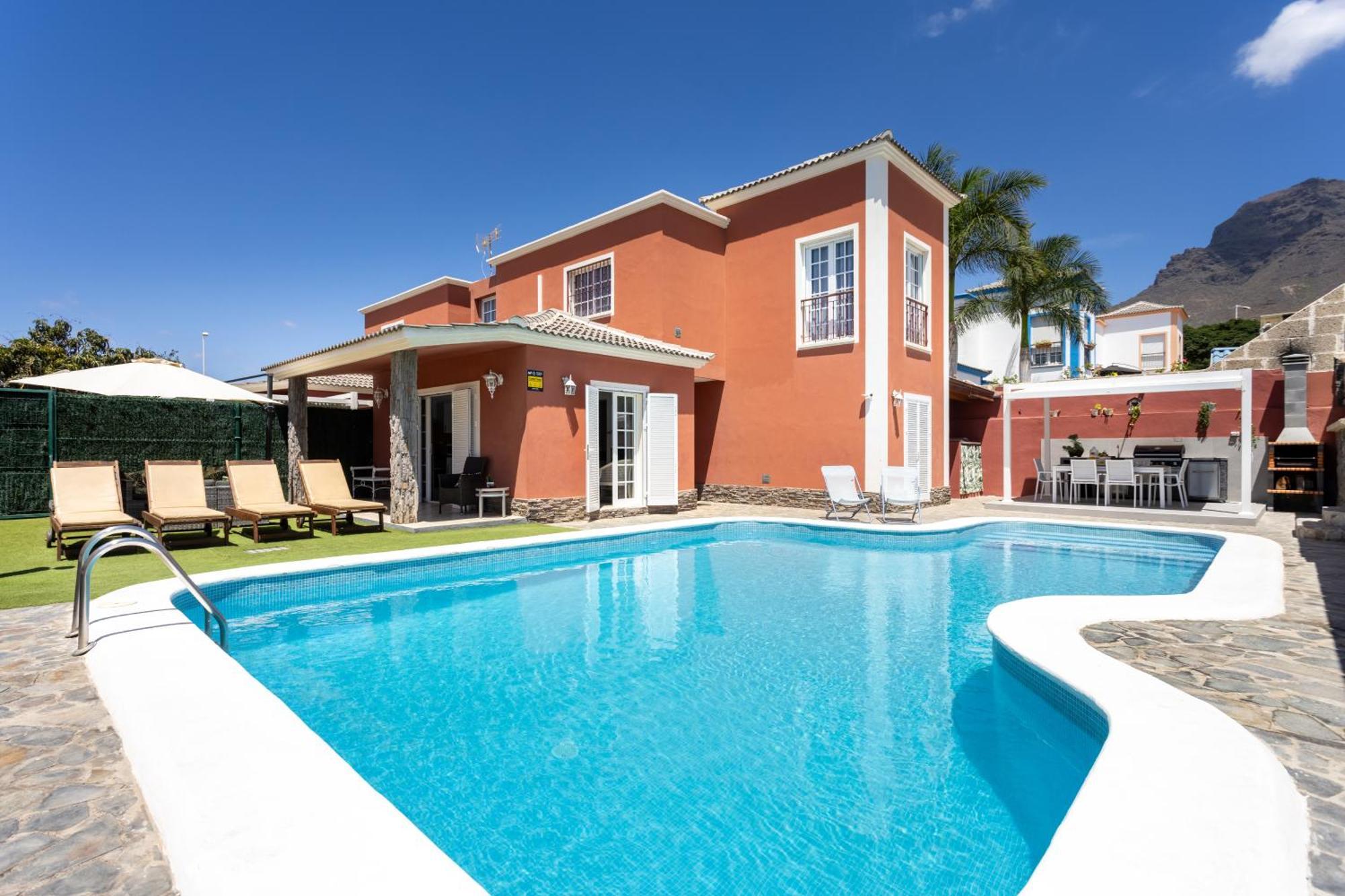 Villa Chloe Costa Adeje Tenerifesummervillas Giant Private Pool 11 Meters Long Costa Adeje (Tenerife) Exterior foto